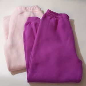 Garanimals 4T sweatpants orchid & light pink cuff